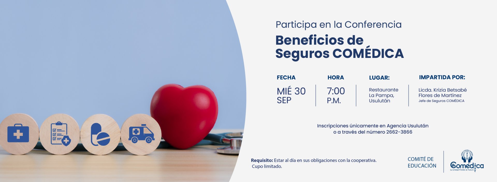 Conferencia Beneficios de Seguros COMÉDICA